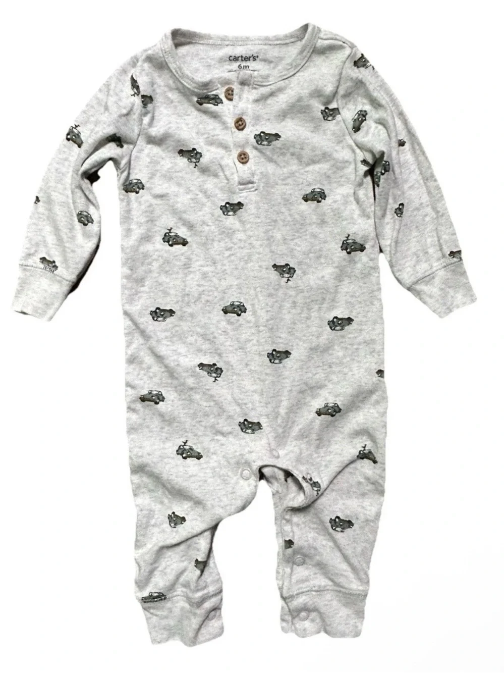 Baby Boy Clothing Long Sleeve Rompers Bodysuits Size 3-6 Months